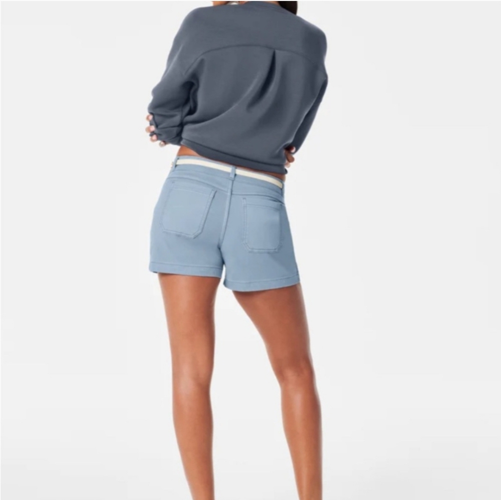 Spanx AirEssentials Crew Sweatshirt Size Large - Picture 2 of 8